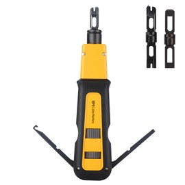 Cable Matters Punch Down Tool with 110 & 66 Blade, RJ45 Ethernet Punch Tool, Keystone Punchdown Device for Cat 8/7/6A, Cat 6, Cat5e/5 Network