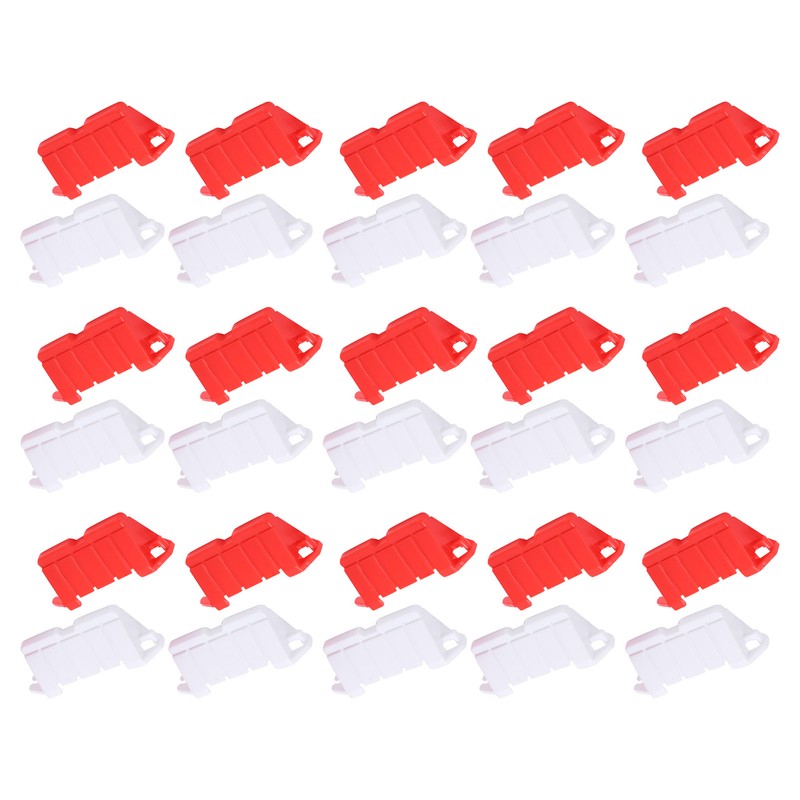 30Pcs RC Roadblocks Plastic Universal Drift Race Road Barriers Remote