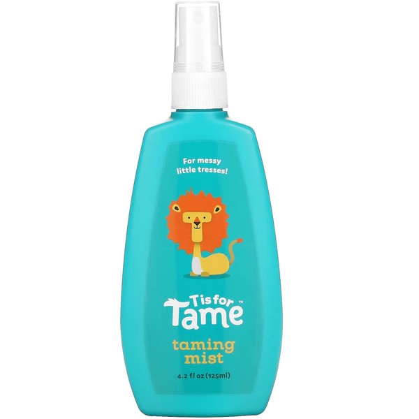 T is for Tame – Hair Taming Mist - 2023 New & Improved Spray Mechanism – For Bed Head, Frizz, Flyaways, Curls & More, 100% Natural Ingredients, Made in US, Invented by a Mom of Twins