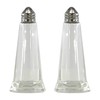 Pack of 12 Pots Classic Style Glass Salt and Pepper