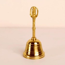 dsdsad Small Mochi Bell, Height 4.5 inches (11.5 cm) x Diameter 1.9 inches (4.8 cm), Buddhist Tools Used in Esoteric Buddhism, Buddhist Buddhist Tools, Temple Buddhist Tools, Pilgrimage Supplies,