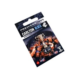 Carlton Blues AFL Premiers 1995 Trophy Lapel Pin