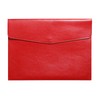 RisePlus Document Folder A4 Leather Briefcase A4 PU Leather Waterproof