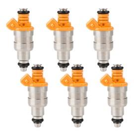 JDMON Fuel Injectors Compatible with Jeep Cherokee XJ, Comanche MJ, Wrangler YJ L6 4.0L 1991 1992 1993 Replacement for FJ124 33007127