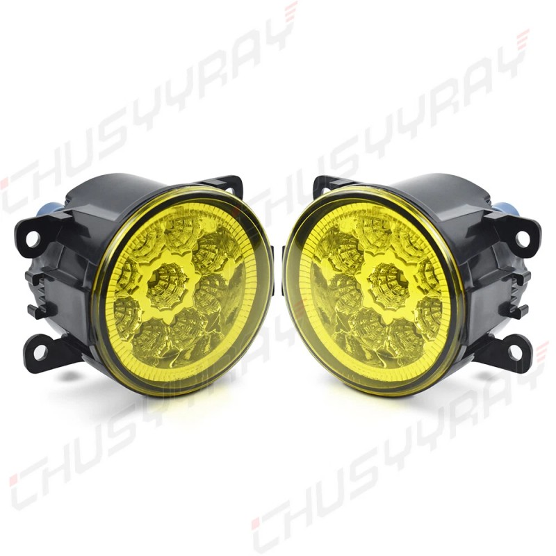 CHUSYYRAY LED Fog Light Lamps 12V front Bumper Right&Left Side
