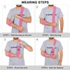 supregear Arm Sling Adjustable Lightweight Comfortable Shoulder Sling Breathable Medical