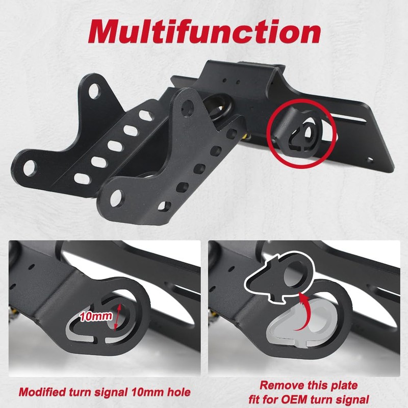 Xitomer Fit for MT-09 Fender Eliminator Fit for FZ09 2025-2024