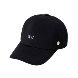 Daniel Wellington Logo Embroidered Baseball Cap C, Black