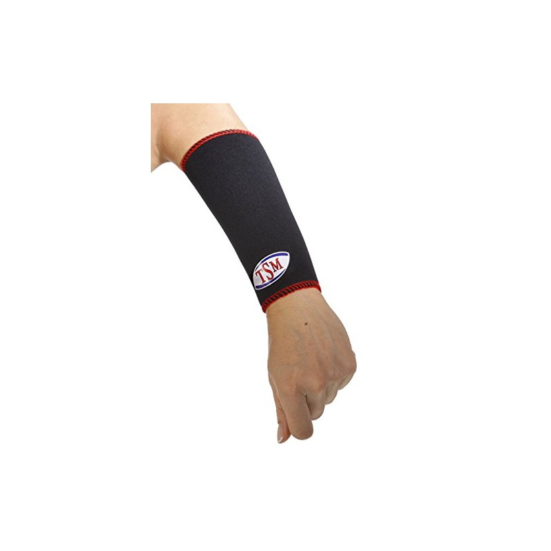 TSM Sportbandage Unterarmmanschette aktiv, Schwarz, M, 2111