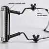 Adjustable 10-Hole Harmonica Neck Holder, Metal Hands-Free Harp Rack for