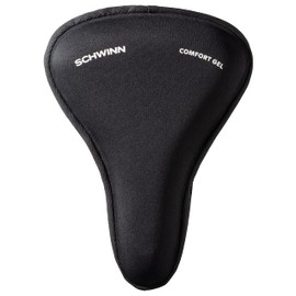 Schwinn Comfort Bike Sport Seat Cover, High-Tech Gel Padding, Fits Most Seats for Standard or Stationary Bikes