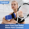 Comfpack Ankle Ice Pack Wrap for Plantar Fasciitis, Swelling, Reusable