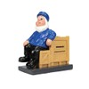 HSV Hamburger SV Garden Gnome Wooden Box Approx. 7.4 x