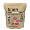 Anthony's Organic Strawberry Powder, 12 oz, Freeze Dried, Gluten Free,
