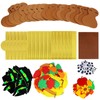 Winlyn 24 Sets Thanksgiving Turkey Headbands Fall Thanksgiving Craft Kits