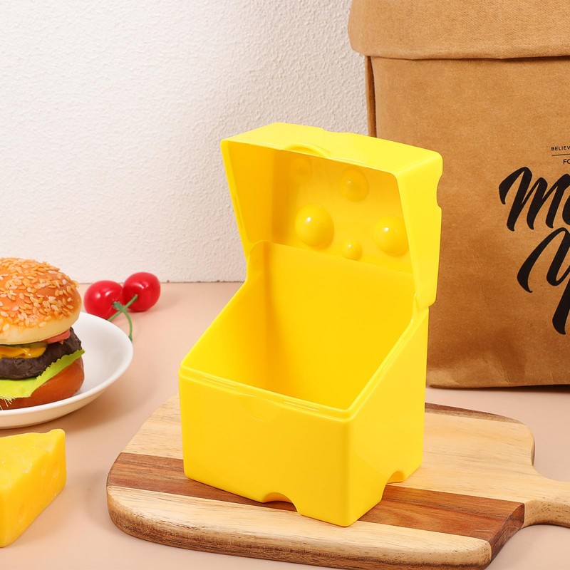 Alipis Cheese Slice Holder Cheese Keeper Sliced Cheese Storage Container