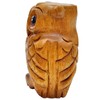 3.5"Wooden Owl Hoot Whistle - Musical Ocarina Craft Decor