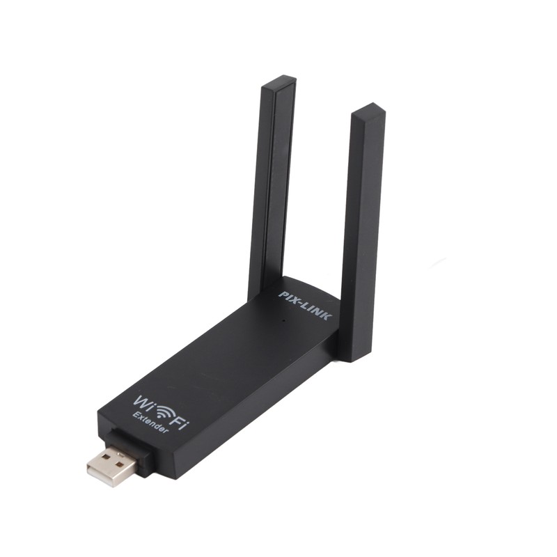 Portable 300M Dual Antenna USB WiFi Signal Range Extender Wireless