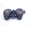 SIFAAT WORLD Victorian Antique Solid Brass Binoculars London 1857 with
