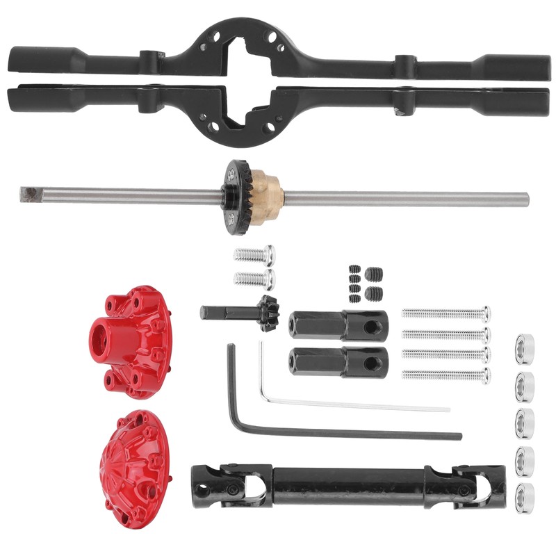 Metal Axle Differential Drive Shaft Kit Accessory Fit for WPL