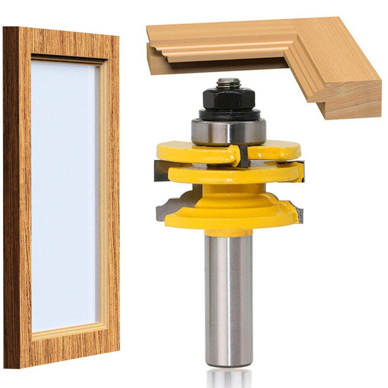 Yakamoz 1/2 Inch Shank Glass Door & Window Rail and