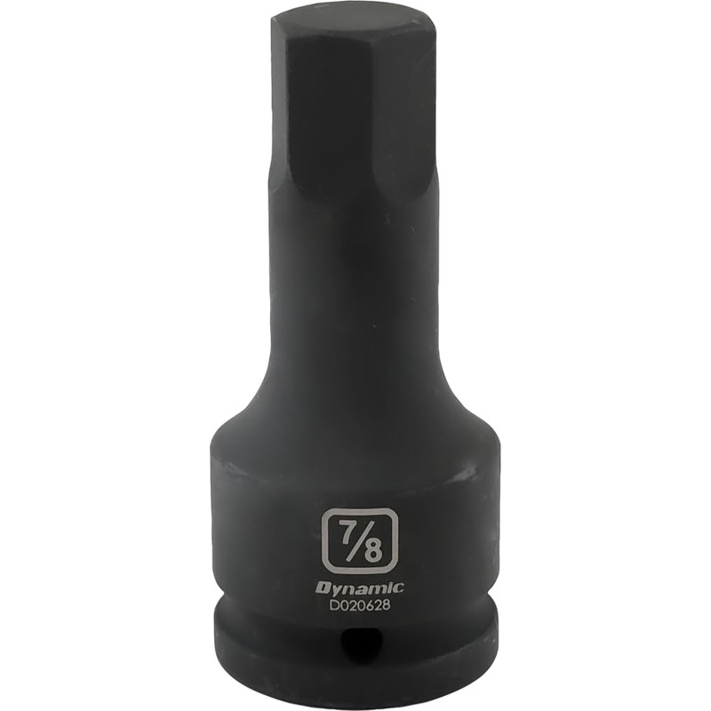 3/4" Dr. Impact Hex Bit Sockets​ SAE (7/8")