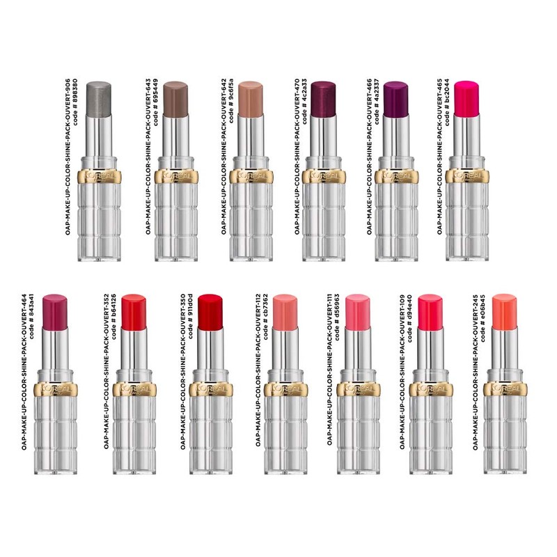 L oreal Color Riche Shine Plump Lipstick - 906 Girl