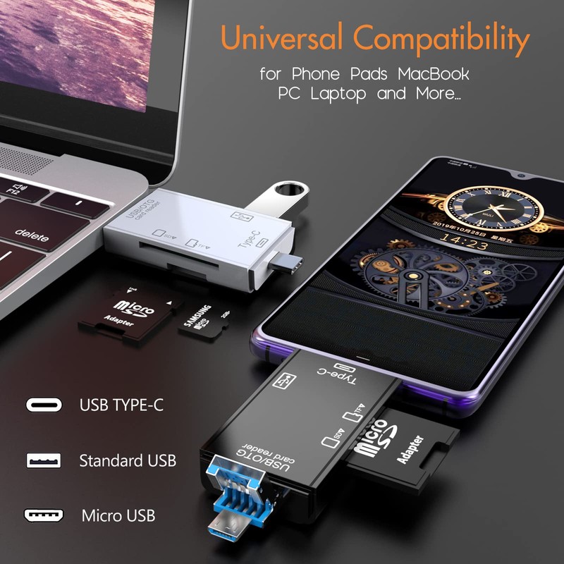 SD Card Reader for Android, Micro SD Card to USB