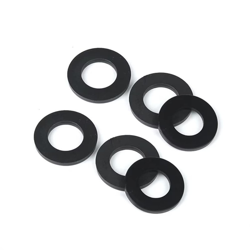 FEEIMOL Plastic Flat Washers Black Nylon Washers M3 x 12