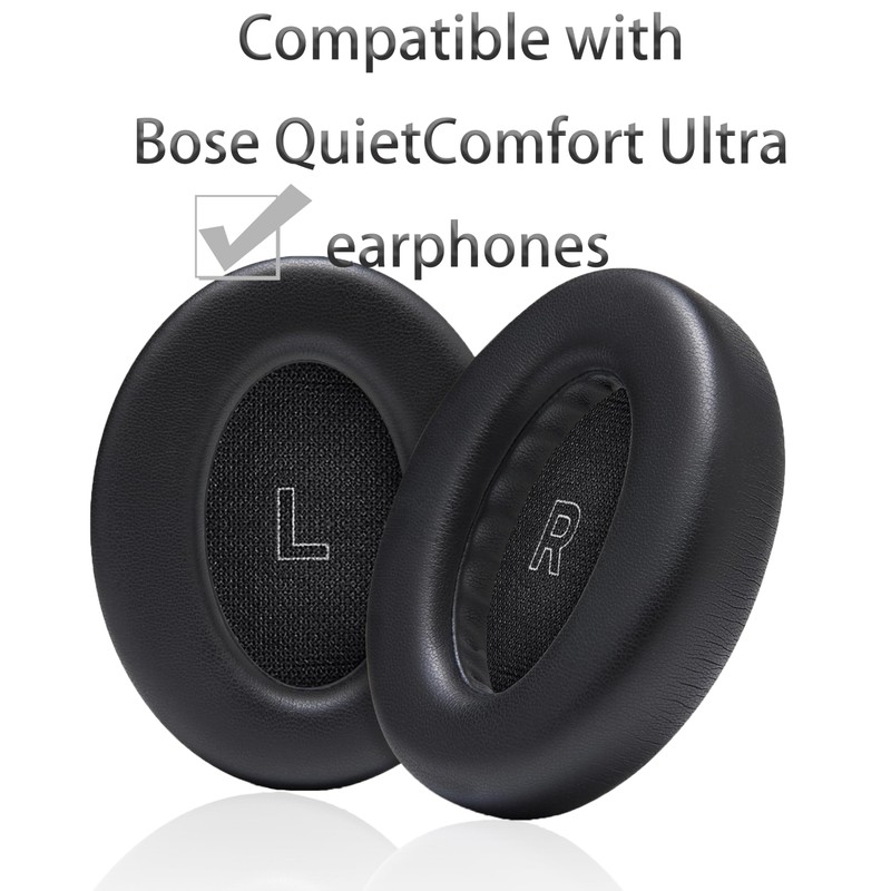 Replacement Ear Pads Compatible with Bose QuietComfort Ultra Headphones, Akkiv