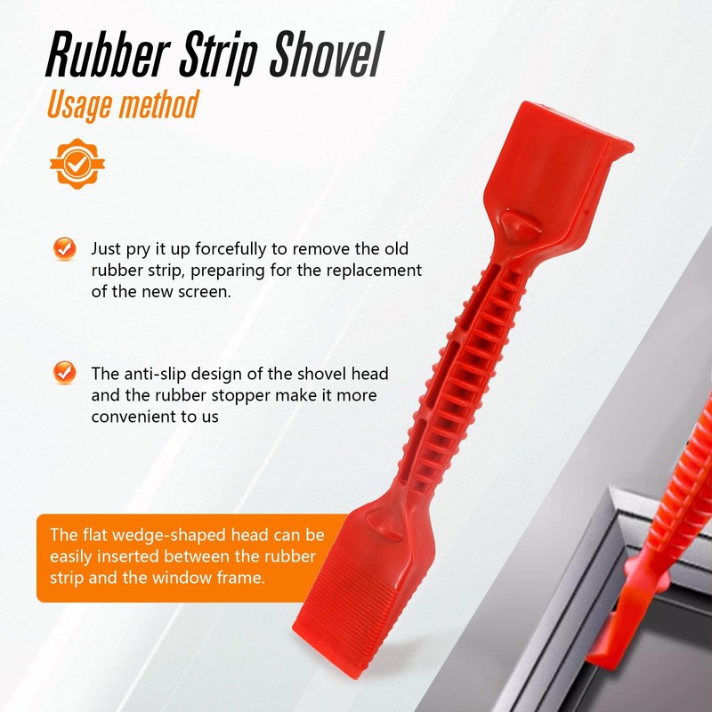 Screen Repair Tools, 6 in 1 Window Screen Installation Kit