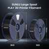 SUNLU SUNLU 3D Printer Filament PLA Plus 1.75mm, 2kg4.4lbs Large