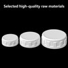 Qrity 2 Pack Pipe Fitting Cap, 20mm (1/2") White Female