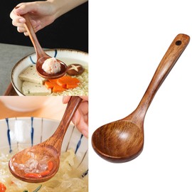 Long Handle Soup Rice Noodles Spoon Hot Pot Spoon Sugar Spoon Porridge Spoon For Eating Mixing Stirring Cooking