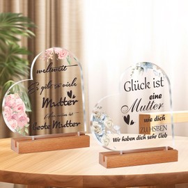 Ajuanbazha Mum Birthday Gift, Decorative Acrylic Grandma Gifts for Mum, Gift for Grandma, Birthday Gift for Grandma, Mother Gifts for Birthday (Mother)