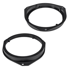 tomzz Audio 2808-005 Speaker Rings Adapter Compatible with Opel Astra H Corsa D E Signum Vectra Alfa Mito Giulietta Fiat Grande Punto Ducato 500 Ford KA Peugeot Boxer for 165 mm DIN Speaker