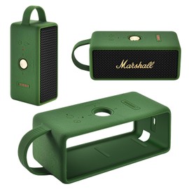 Replacement Silicone Case for Marshall Emberton III - Shockproof Protective Cover, Anti-Slip Skin (Fits Emberton 3 Only) (Green)