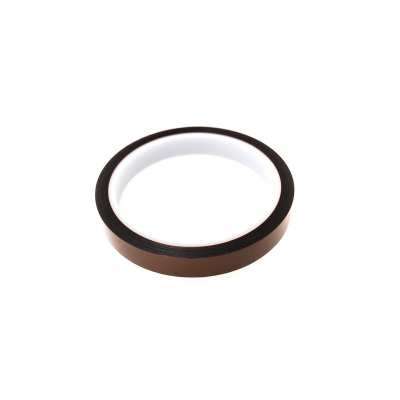 Bertech Kapton Polyimide Low Static Adhesive Tape, 3" Core, 1