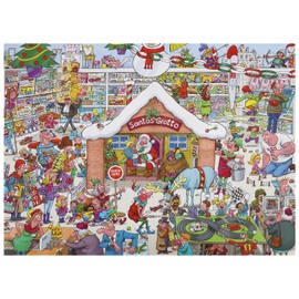 1000-Piece Christmas Store Jigsaw Puzzle for Adult - 27.6x19.7 Inch Festive Delight （Large Size）