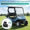 DRIVE UP Golf Cart Ignition Keys Suitable for 2008-Up EZGO