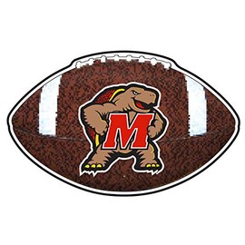 Craftique Maryland Decal (M Terrapin Football Decal (4",6"), 4 in)