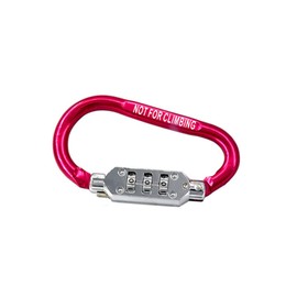 Tofficu Aluminum Alloy Password Lock Outdoor Anti-Theft Luggage Lock for Travel Dial Number Combination 1 Piece Random Color