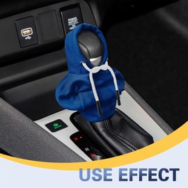 WINUERK Gear Shift Hoodie, Upgraded Universal Hoodie Car Gear Shift Cover, 6.7Inch Funny Shifter Hoodie, Car Interior Accessories Car Shifter Stick Protector Decoration for Most Car Gear Shift Levers