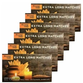 6 Boxes of Bryant & May Extra Long Matches