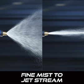 VIKING Hose Nozzle, Garden Hose Nozzle, Adjustable and Heavy Duty for Washing Car, Watering Plants, Washing Pets, and Home Use