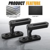Dual A-Pillar Light Mount Off-Road Ditch Lights Mounting Brackets Compatible