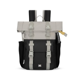 Sherpani Sedona, Foldover Backpack Purse, Laptop Backpack, 16L Recycled Nylon Backpack, Fits 15'' Laptop, RFID Protection, Travel Gift for Women (Wasabi Stone)