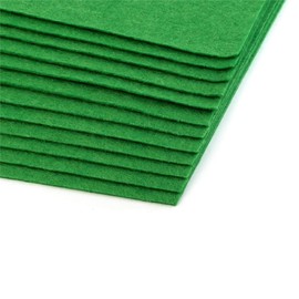 cyclingcolors 2x Farbige Filz Filzstoff Hobby-Basteln Nähen Scrapbooking Kunsthandwerk Dekoration Decoupage A4 20x30cm Dicke 1,5-2mm Polyester 300 g/m² - farngrün