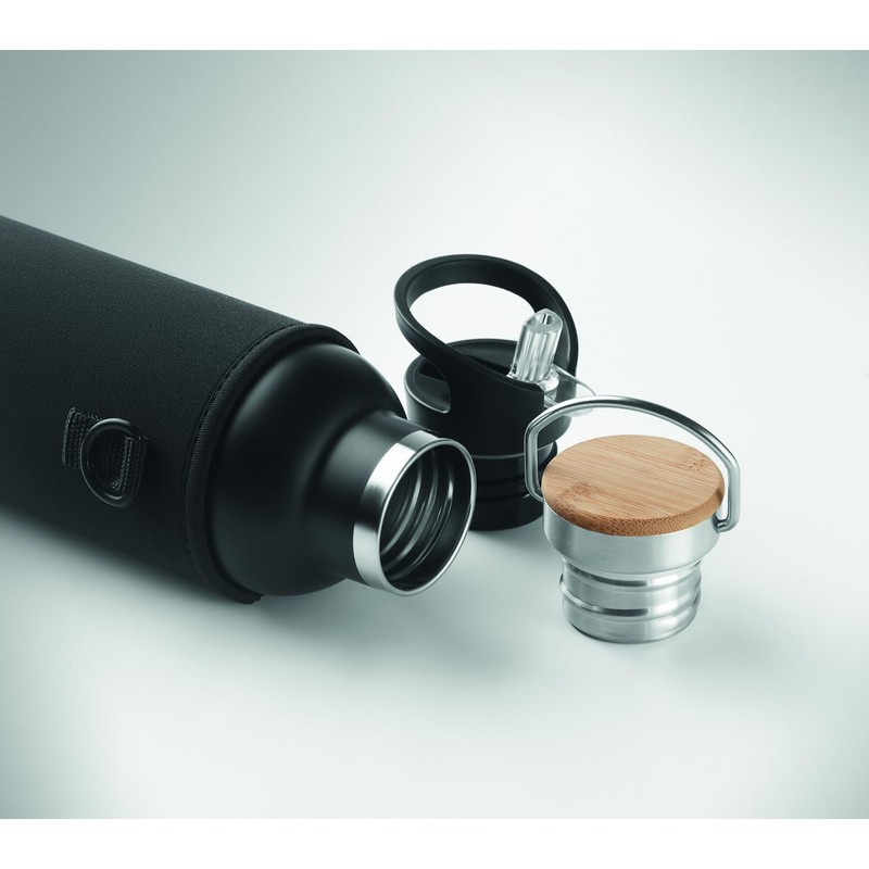 PromotionGift - Double wall flask 700ml - Black