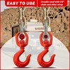 HENBOW 2 Ton Swivel Lifting Hooks,G80 Trailer Safety Chain Hooks